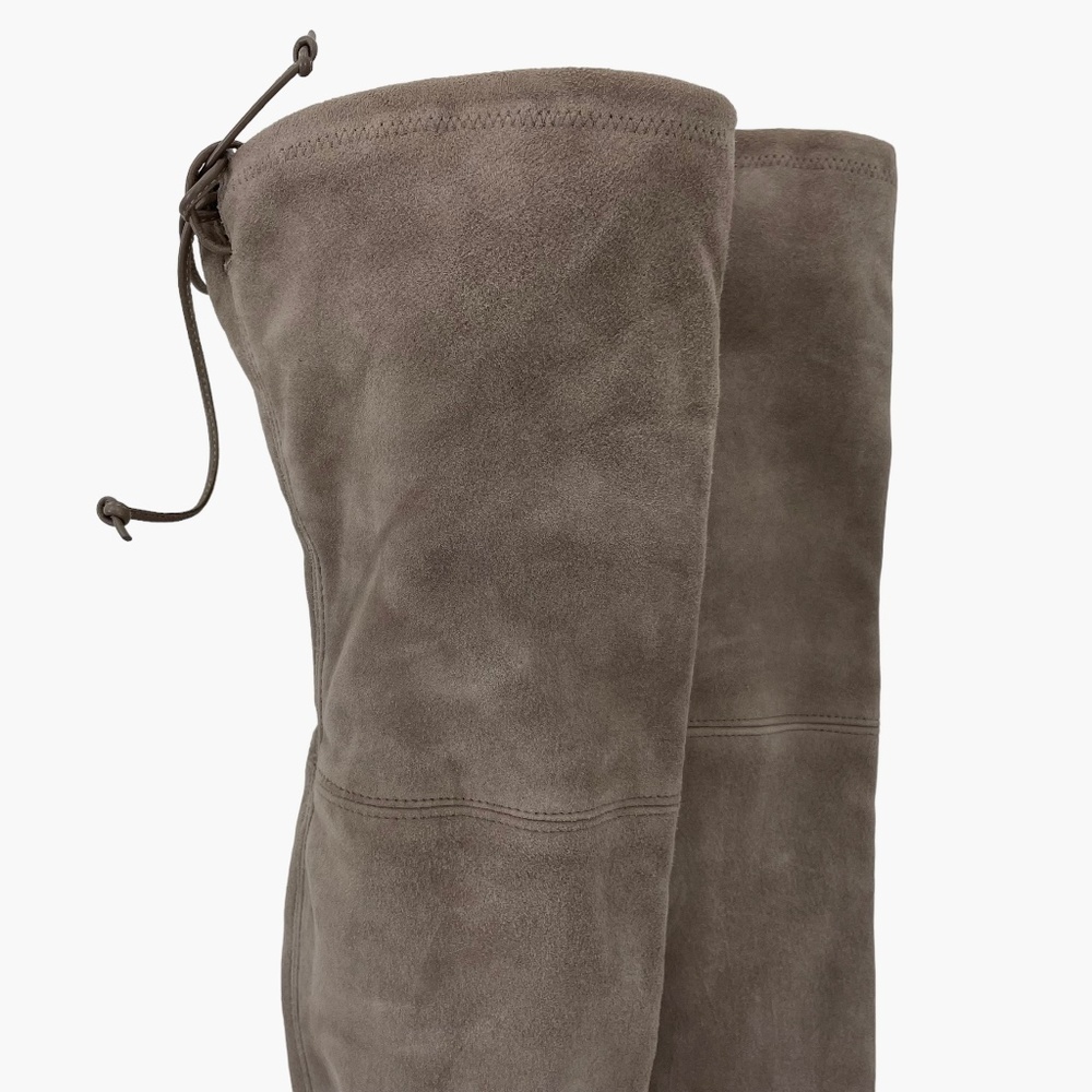 Stuart Weitzman Gray Suede Highland‎ Boot - Picture 6 of 14
